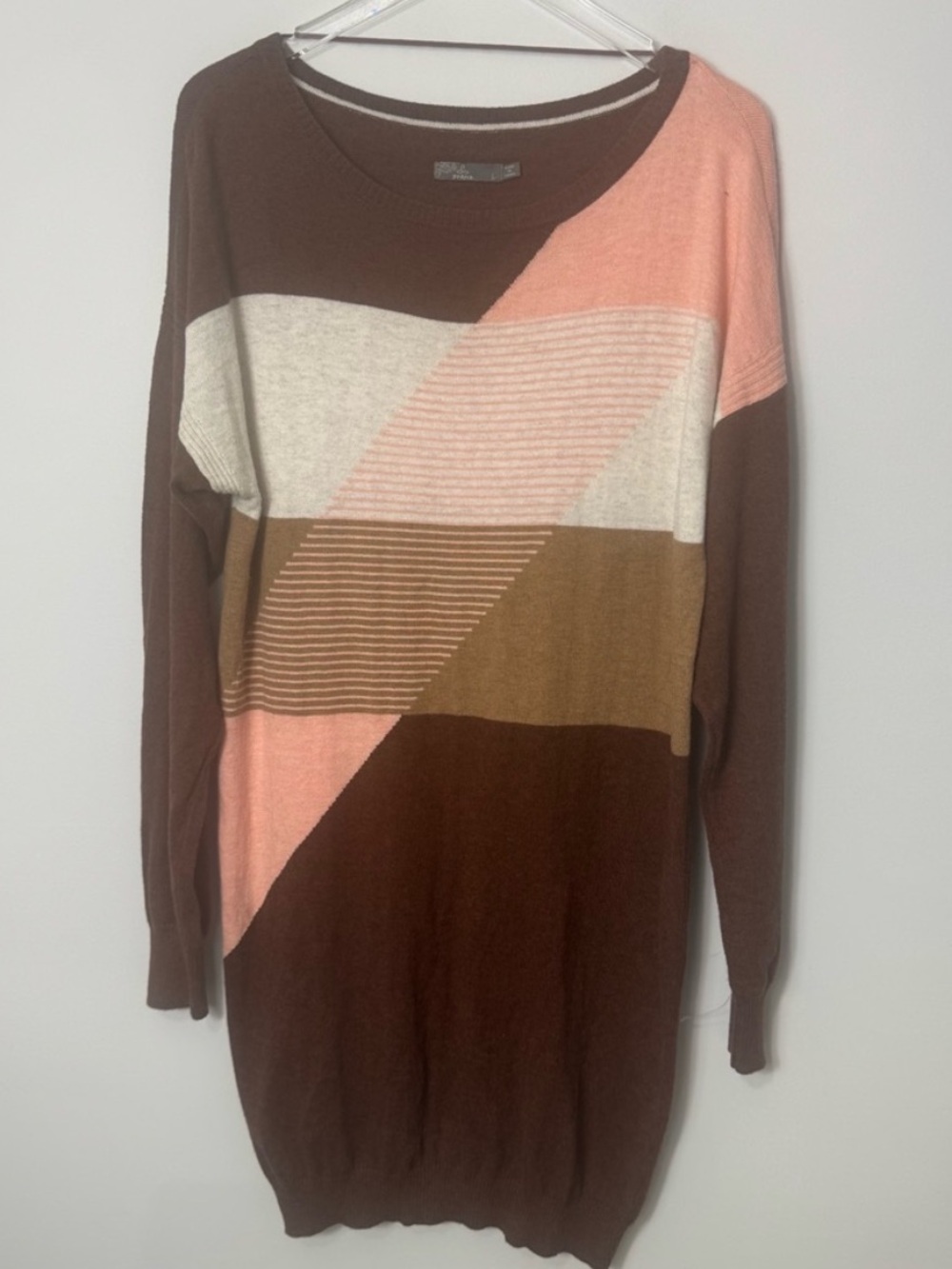 ❤️Prana Anka Color Block Wool Sweater Dress